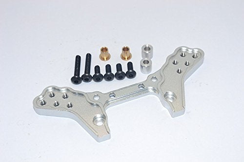 GPM DT-03 Tuning Teile Aluminium Rear Shock Tower - 1Pc Silver