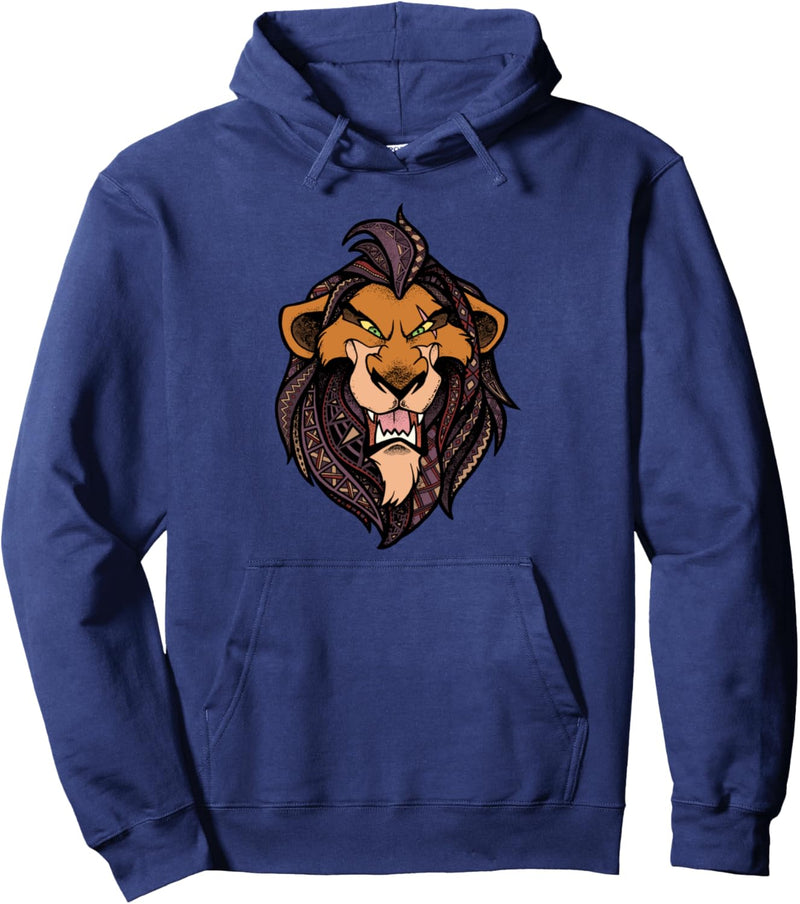 Disney The Lion King Scar Geometric Mane Poster Pullover Hoodie