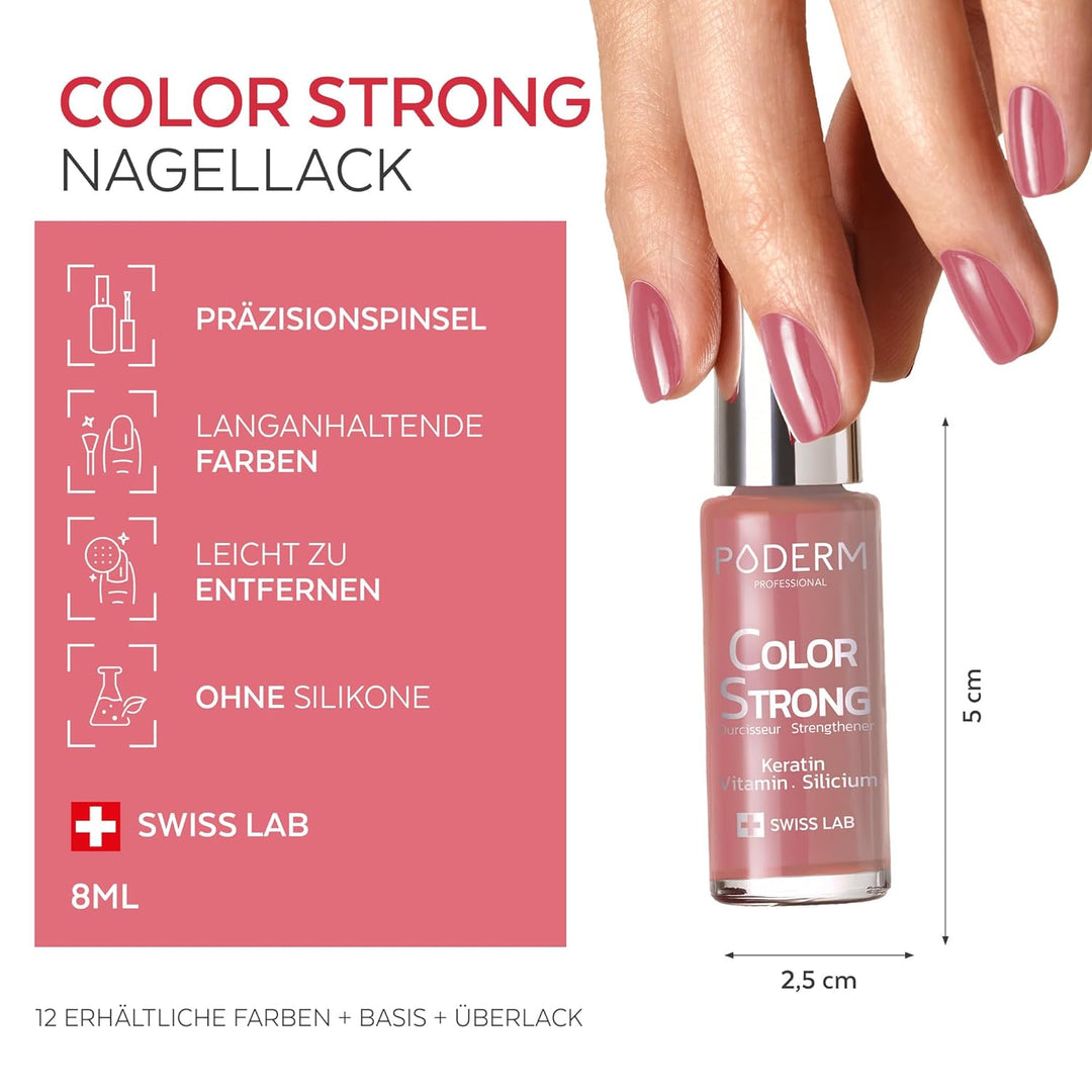 Nagelhärter Lack mit Biotin, Silizium und Keratin - Stärkt und repariert beschädigte, geschwächte, b