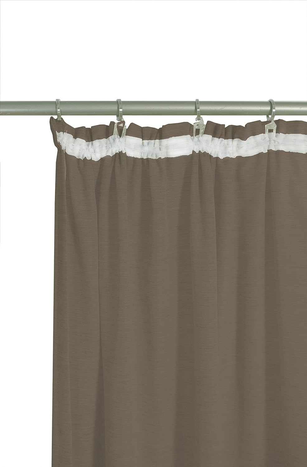 Wirth Fertigschal Lorca mit Kräuselband, Polyester, Rot, 180 x 142 cm