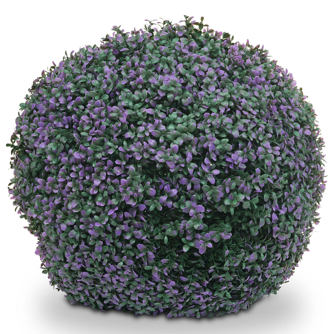 Mendler Künstlicher Busch HWC-L77, Buchskugel Dekopflanze Buchsbaumkugel Kunstpflanze Buxus, Outdoor