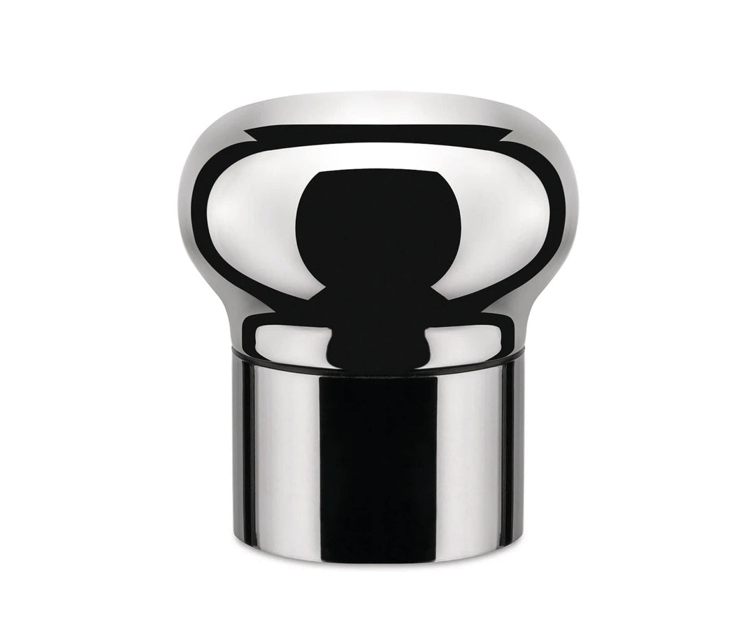 Alessi Noè GIA12 - Design Hermetischer Flaschenverschluss für Wein- und Champagnerflaschen, Poliert,