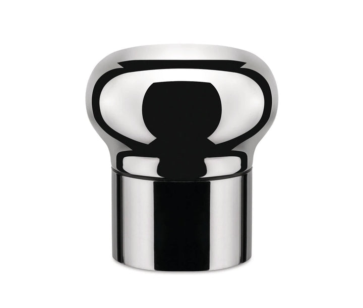 Alessi Noè GIA12 - Design Hermetischer Flaschenverschluss für Wein- und Champagnerflaschen, Poliert,