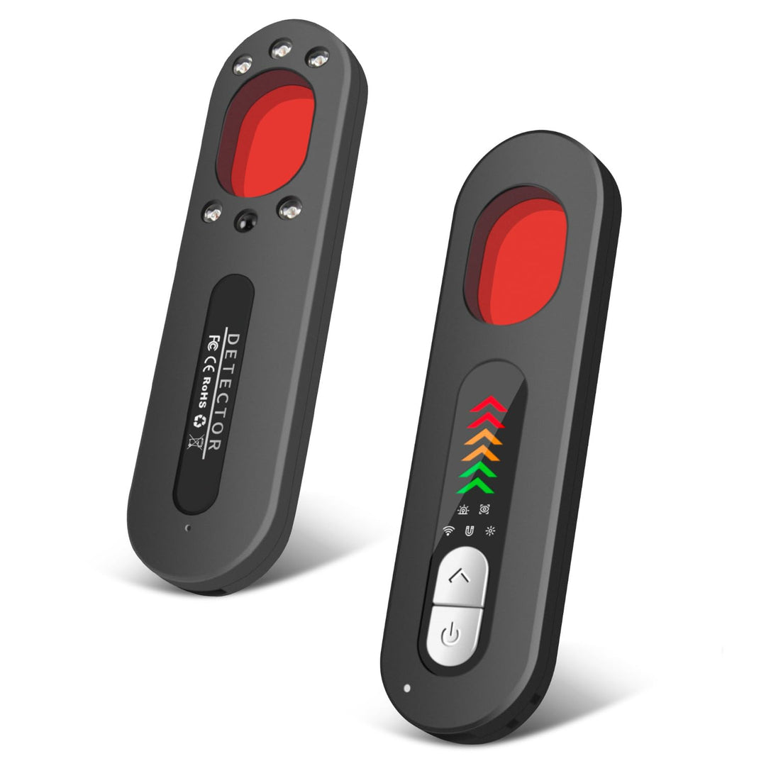 Wanzen Detektor Versteckte Kamera Finder mit 6 Stufen Empfindlichkeit, 4-in-1 Multimode Hidden Camer