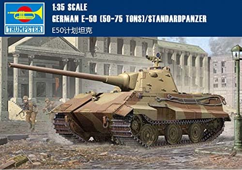 Trumpeter 01536 Modellbausatz German E-50 (50-75 tons)/Standardpanzer