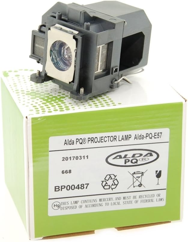 Alda PQ Premium, Beamer Lampe kompatibel mit EPSON EB-455Wi, EB-440W, EB-450W, EB-450Wi, EB-460, EB-