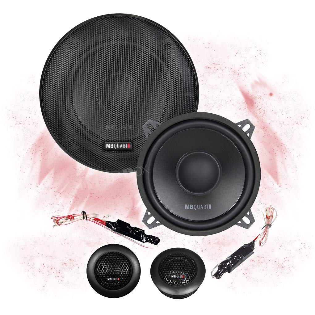 Mediadox MB Quart QS130 Front/Heck 13cm/130mm 2-Wege Kompo Auto Lautsprecher/Boxen/Speaker kompatibe