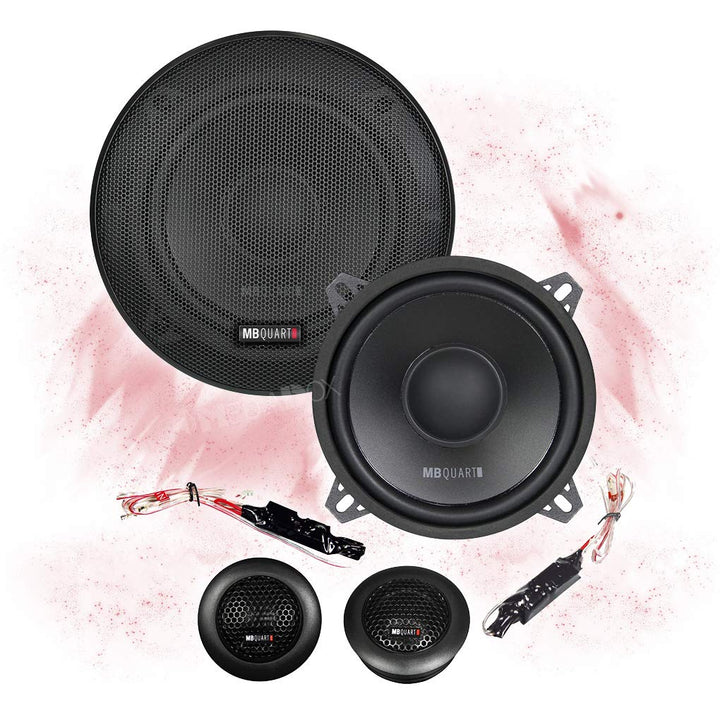 Mediadox MB Quart QS130 Front/Heck 13cm/130mm 2-Wege Kompo Auto Lautsprecher/Boxen/Speaker kompatibe