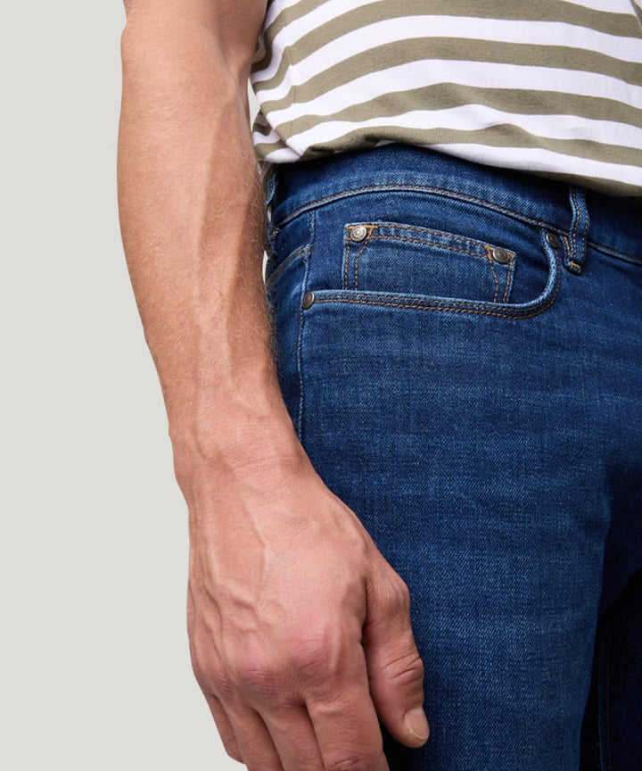 Pierre Cardin Herren Jeans Dijon | Männer Hose | Comfort Fit | Used Washed 30W / 30L Ocean Blue Fash