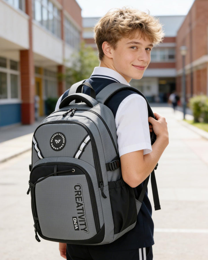 Amythe 2026 Schulrucksack Jungen Teenager, Gross Rucksack Schule Oberstufe Schultasche Junior mit Re