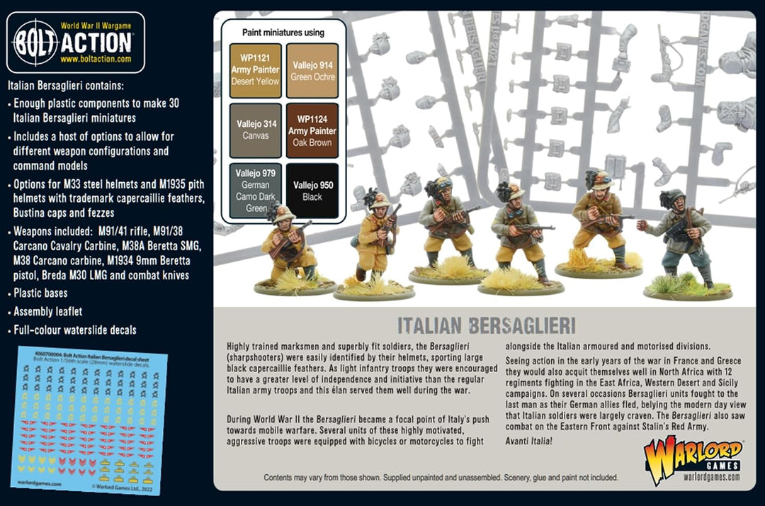 Warlord Games, Italienische Bersaglieri