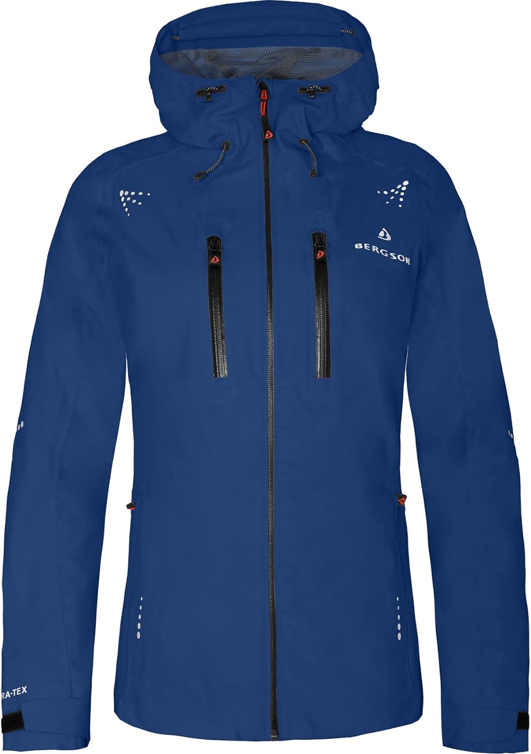 Bergson LEKNES | Damen Regenjacke, recycelt, Netzfutter, 20000 mm Wassersäule - recycelt, Netzfutter
