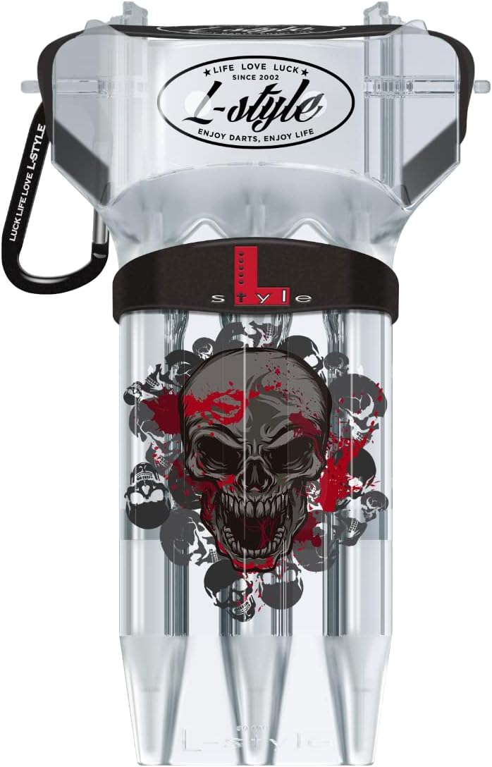 L-Style Krystal One Chief Skull Clear Black