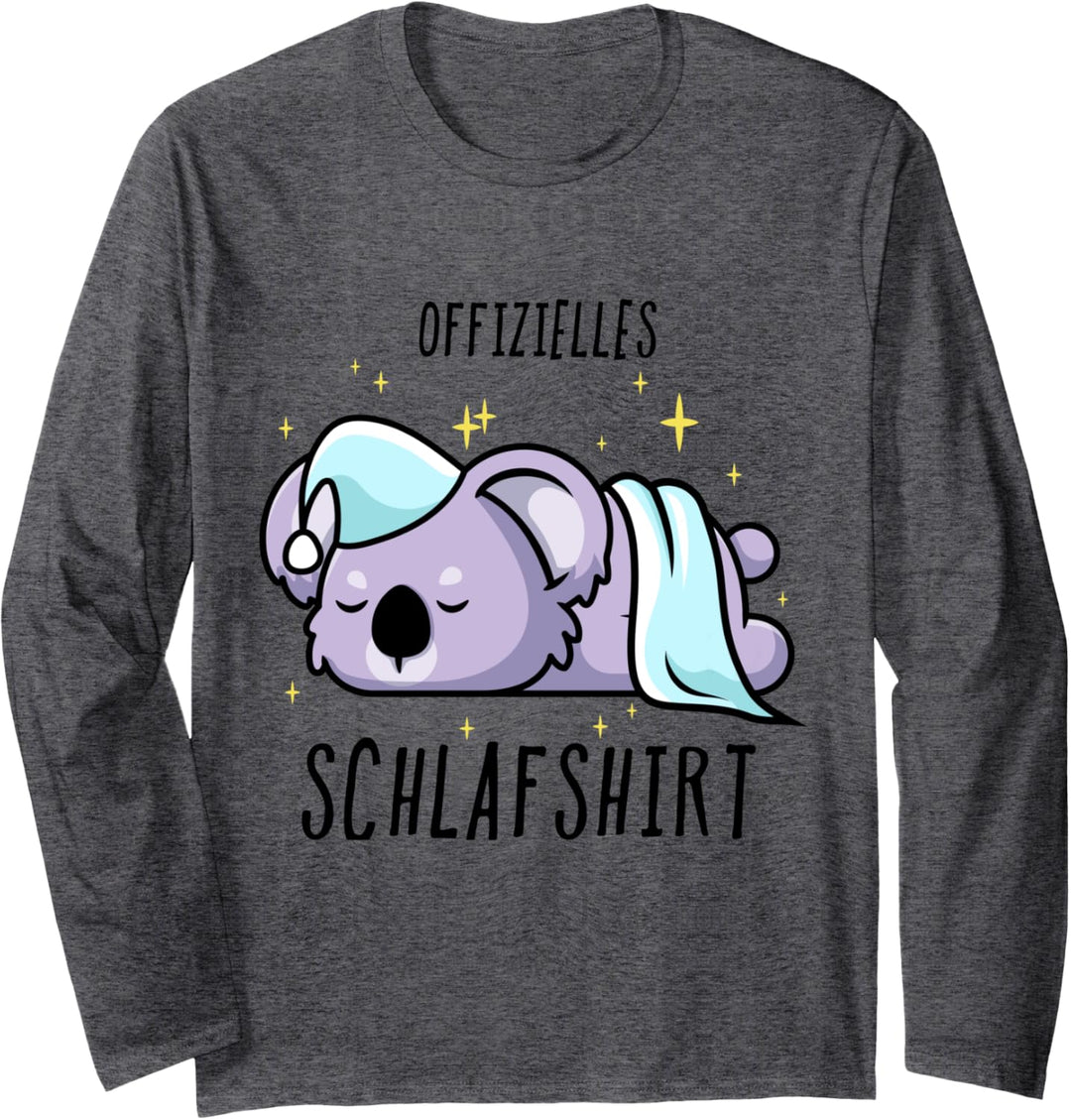 Koala Pyjama Schlafanzug Langarmshirt