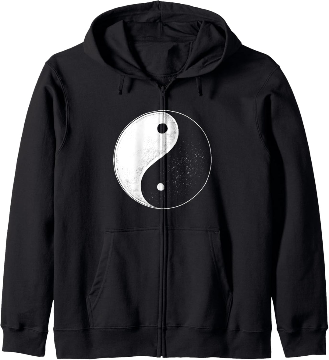 Yin Und Yang Symbol Philosophie Taijitu Friede Geschenk Kapuzenjacke