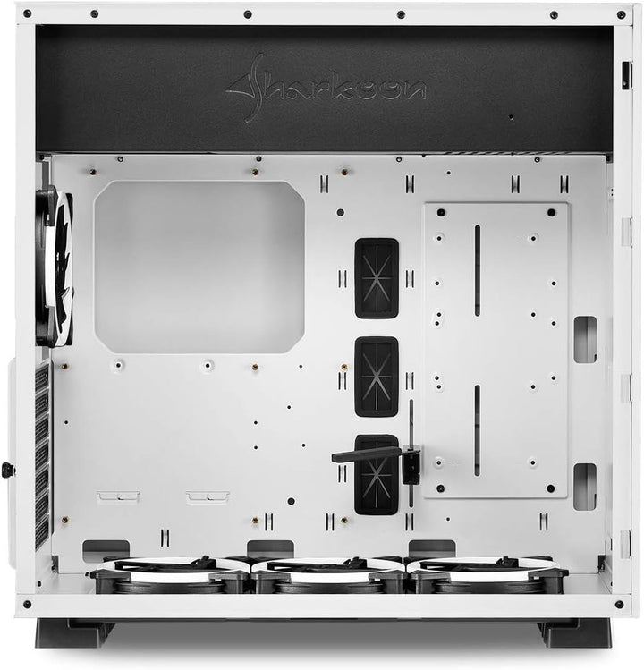 Sharkoon Pure Steel weiss, PC Gehäuse, RGB Weiss/RGB, Weiß/RGB