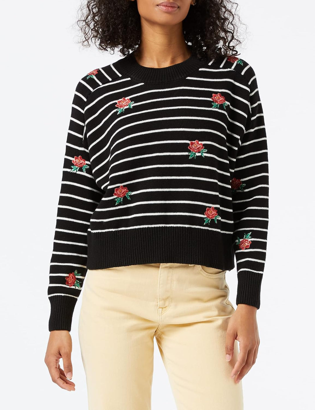 Desigual Damen JERS_Saint Tropez Pullover M Schwarz, M Schwarz