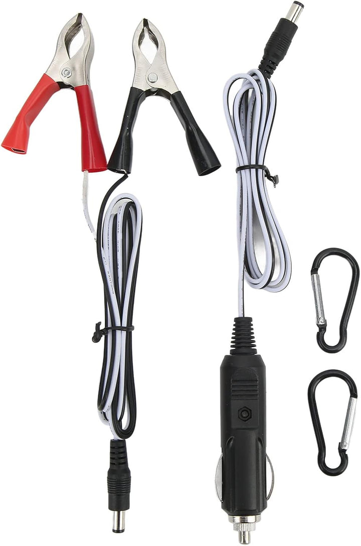 Solar-Ladegerät, 12 V Tragbares Solarpanel-Ladegerät-Kit 20 W Monokristalliner Dual-USB-Ausgang Batt