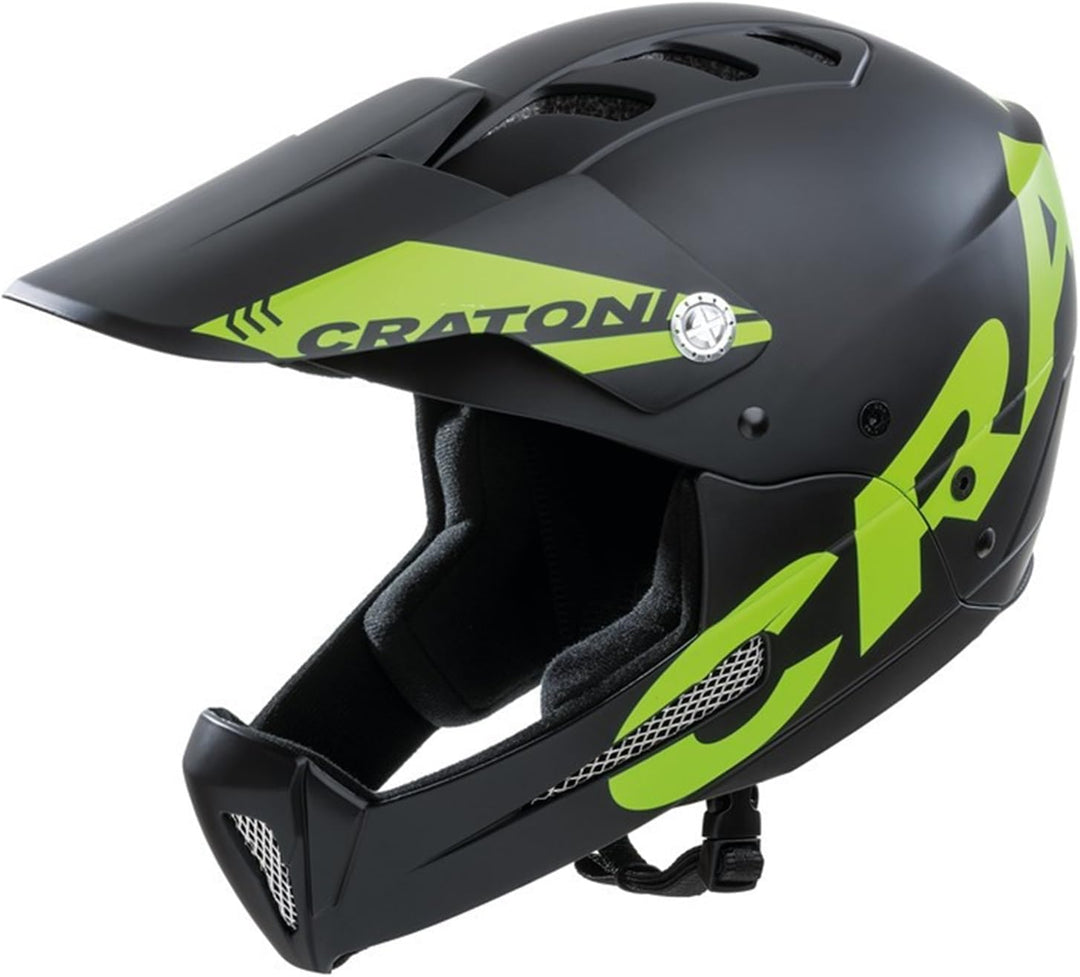 Cratoni All Mountain Helm Shakedown M/L Schwarz/Lime Matt, M/L Schwarz/Lime Matt