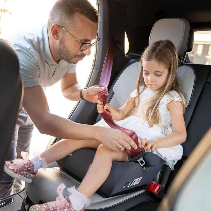 KikkaBoo Sitzerhöhung Auto Kinder i-UP, i-Size, 125-150 cm, Gruppe 3, 7-12 Jahre, 22-36 kg, Leichter