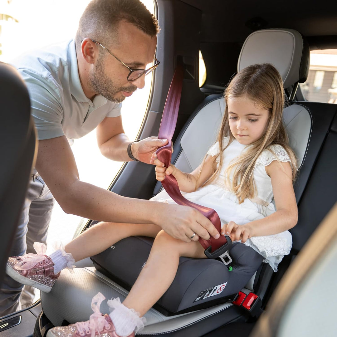 KikkaBoo Sitzerhöhung Auto Kinder i-UP, i-Size, 125-150 cm, Gruppe 3, 7-12 Jahre, 22-36 kg, Leichter
