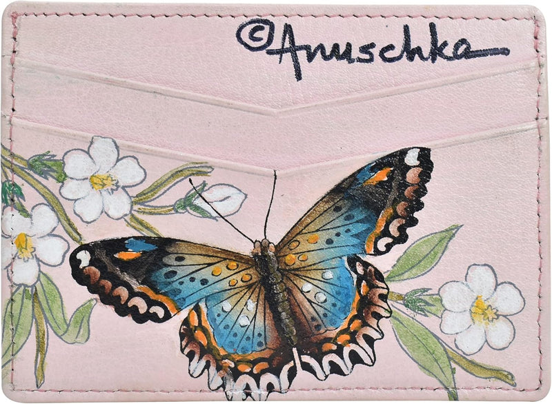 Anuschka Damen Credit Card Case Kartenhalter Einheitsgrösse Butterfly Melody, Einheitsgrösse Butterf