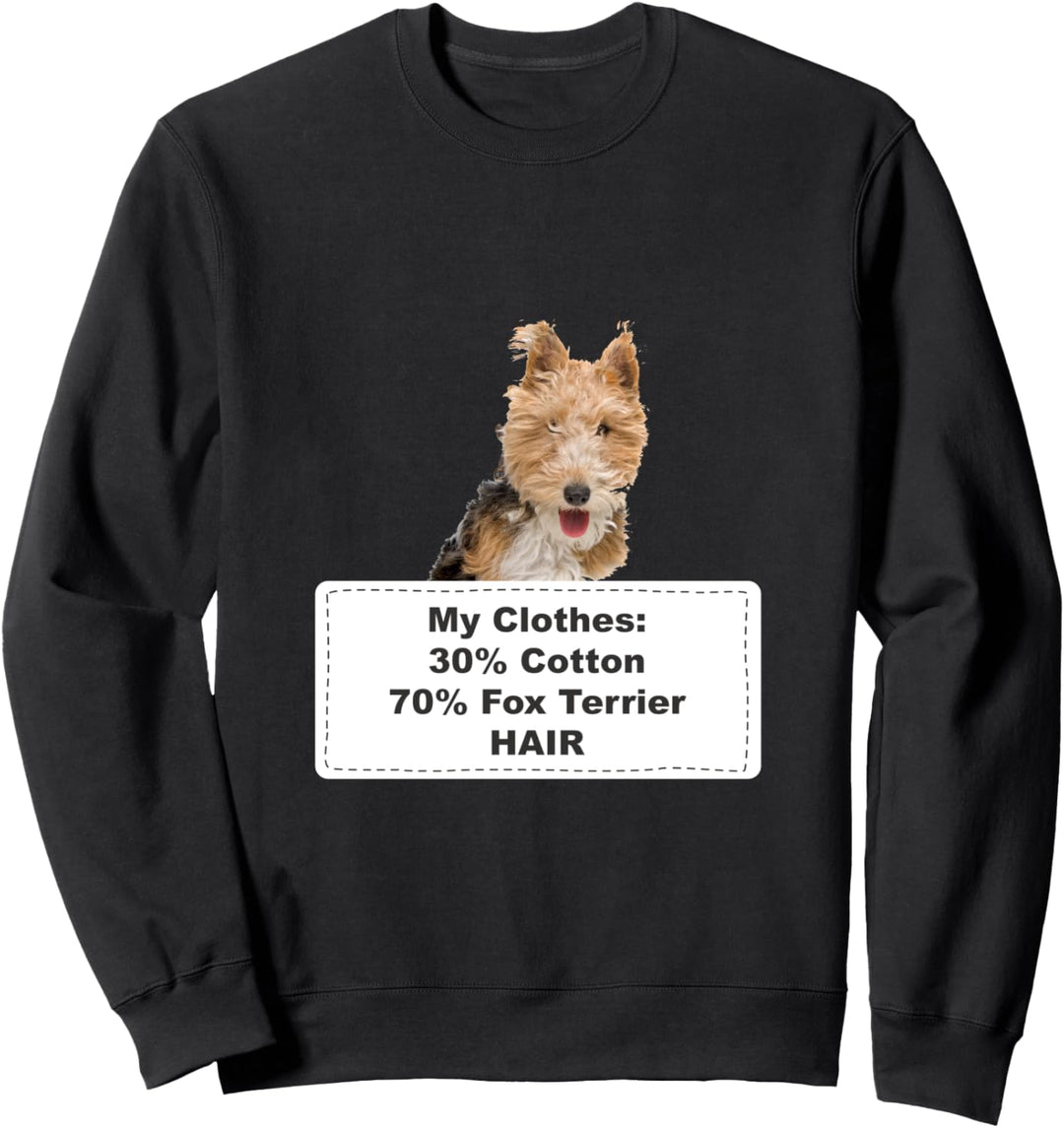 Funny Shedding Dog Fox Terrier Sweatshirt