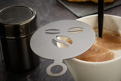 Echtwerk Kaffeezubehör-Set, 23-tlg, Milchschaumkännchen 600 ml, Kakaostreuer, 4x Espresso-, 4x Cappu