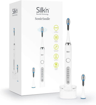 Silk'n SonicSmile - Elektrische Zahnbürste für Saubere & Weisse Zähne - 31.000 Vibrationen p.m. - 2