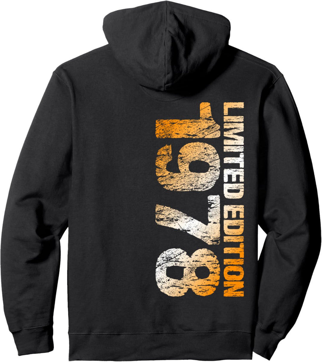 1978 Mann Frau 46. Geburtstag Limited Edition 46 Pullover Hoodie