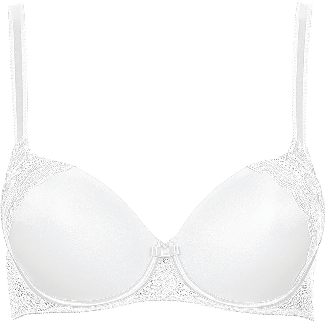 Lisca Damen Evelyn Softschalen-BH 20228, Weiss 70E