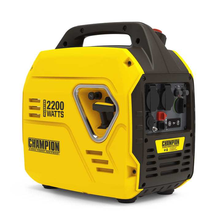 Champion Power Equipment Stromerzeuger The Mighty Atom (2200 W Inverter, nur Benzin, 58 dBA – 7 m En
