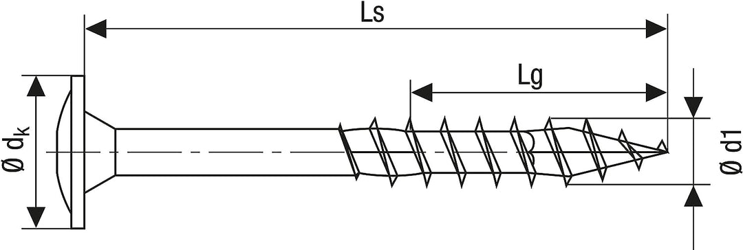 SPAX Holzbauschraube, 8,0 x 450 mm, 25 Stück, T-STAR plus, Tellerkopf, Teilgewinde, 4CUT, WIROX A3J,