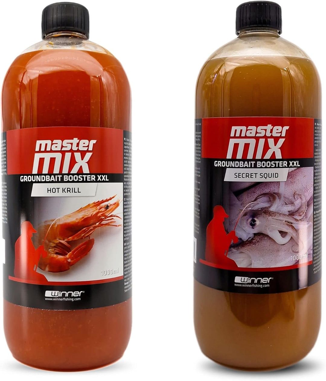 Tandem Baits Karpfen Futter Angelfutter Attraktor Master Mix Groundbait Booster XXL 1000 ml Marine M