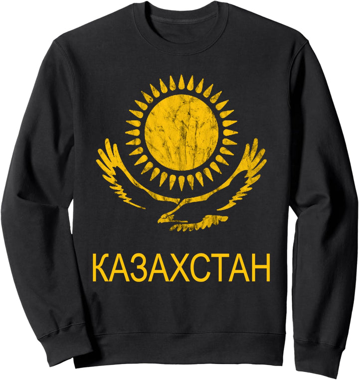 Kasachstan Adler Kasachischer Stolz Kasachisch Kasache Sweatshirt