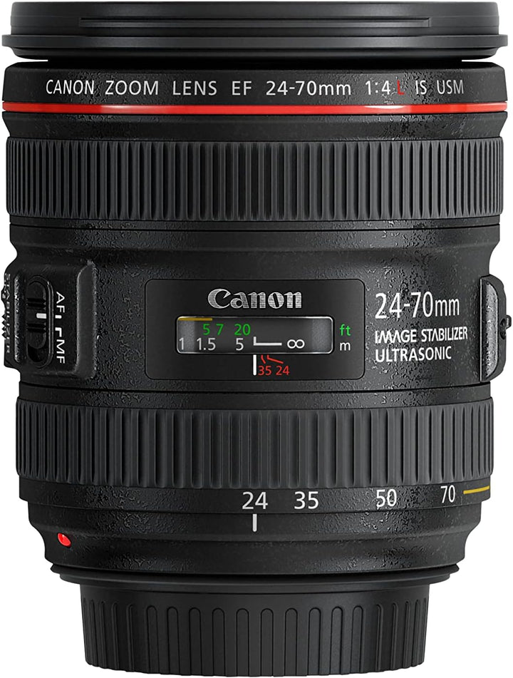 Canon EF 24-70mm F2.8L II USM Standard-Zoom Objektiv (82mm Filtergewinde) schwarz Single, Single