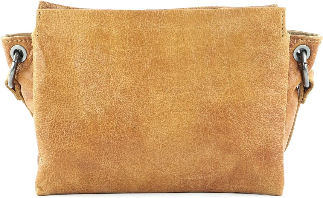 FREDsBRUDER Riffel Sky Umhängetasche Leder 20 cm