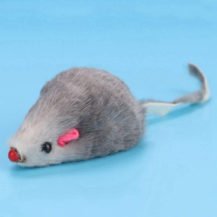 Katzenspielzeug gefälschte Maus, Katzenspielzeug Eingebauter Sound Plüsch gefälschte Mäuse, kleine P
