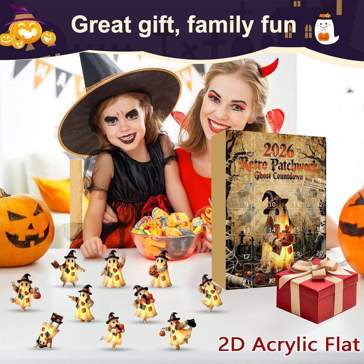 Halloween Countdown Kalender Set Wiederverwendbares | Countdown bis Halloween -Ornamente für Hausbes