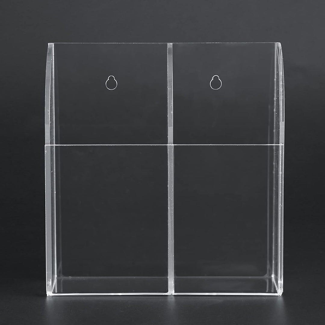 Fosa Acryl Klimaanlage Fernbedienung Halterung Aufbewahrungsbox Aufbewahrungskaste Wandhalterung(2Fa