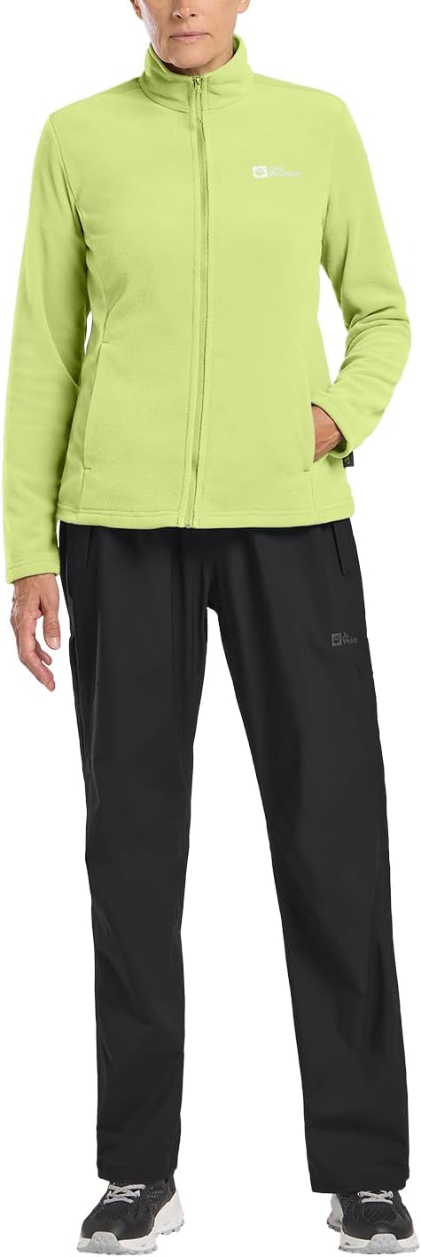 Jack Wolfskin Damen Taunus Fz W Fleece-Jacke, Cool Matcha