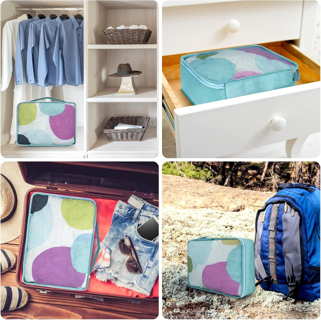Packing Cubes 12-teilig – Large Suitcase Organizer – Koffer Organizer & Packtaschen für Koffer – in
