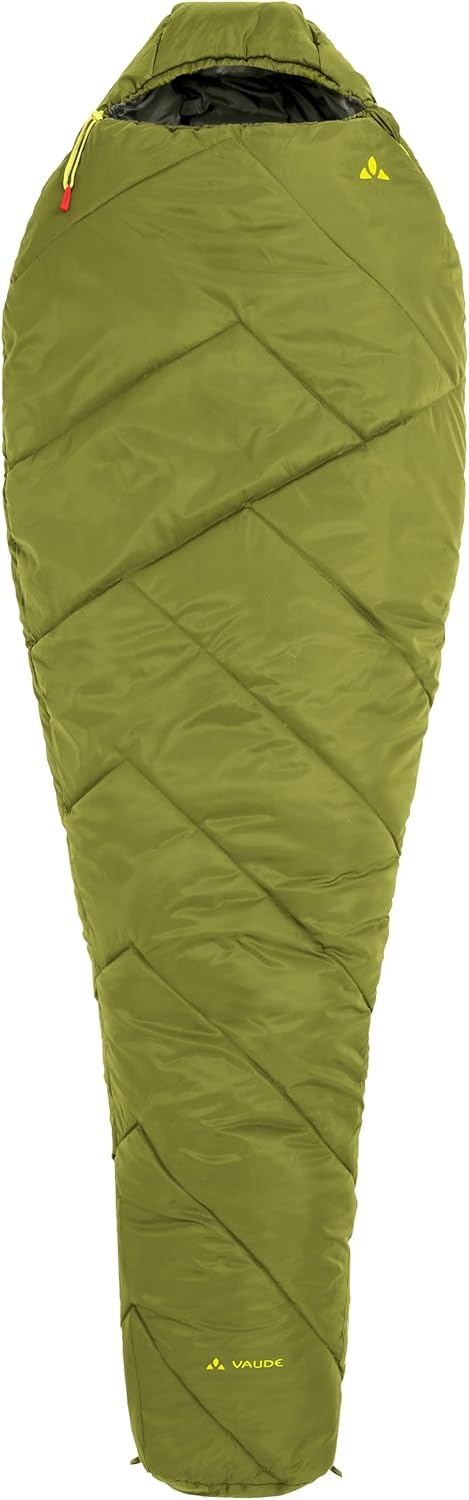 VAUDE Mumienschlafsack Sioux 800 II Blau, atmungsaktiver 3-Jahreszeiten Schlafsack 2°C – 8°C, kompak