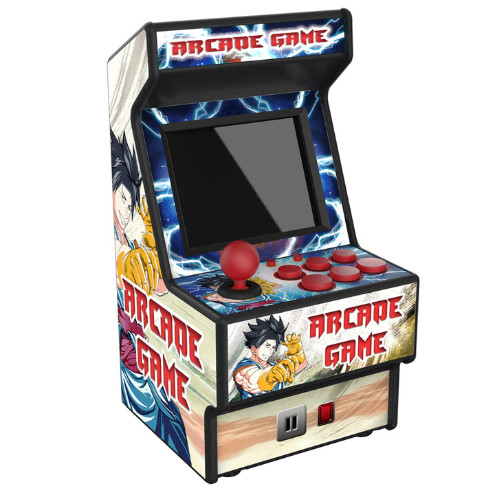 Mini Arcade Machine, Retro Handheld Konsole mit 156 Klassische Spielen, 2.8-Zoll LCD-Bildschirm, 16