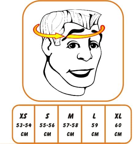 Motorradhelm Motorrad Roller Offenes Jet Scooter Helm Viser ECE 22 59-60 cm ( L) Fluo, 59-60 cm ( L)