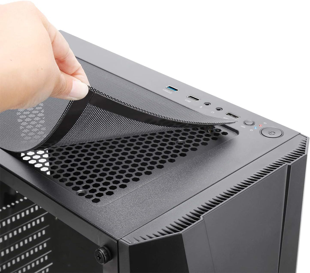 SPIRIT OF GAMER - Rogue V - PC-Gehäuse ATX/Matx/ITX - Front Und Wand Aus Gehärtetem Glas - 2 Adressi