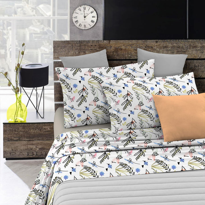 Italian Bed Linen Fantasy Bettwäsche, Provenza, Doppelte Provenza Doppelte, Provenza Doppelte