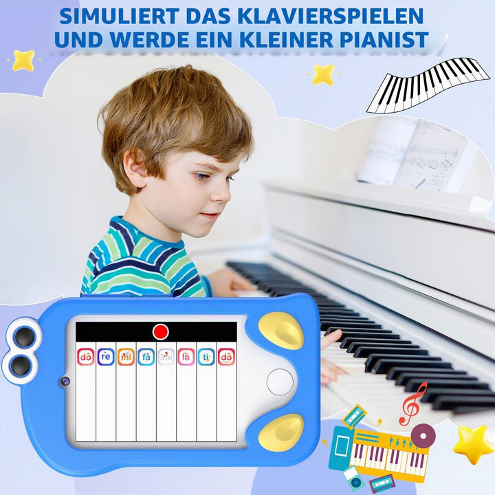 Kinderhandy Spielzeug mit Dual Kamera Kinderkamera 2.8 Inch Touchscreen Lerntelefon Lernspielzeug mi
