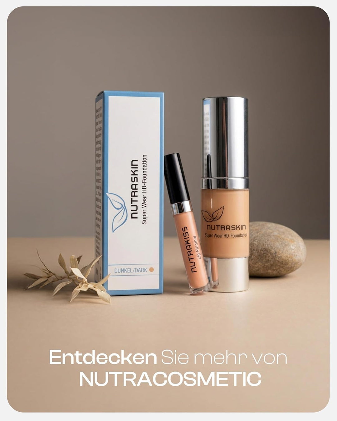 Nutracosmetic – Vorteils-Set NutraBrow Eyebrow Enhancer &amp; Nutralash Eyelash Formula 2.0 I Dichte Aug