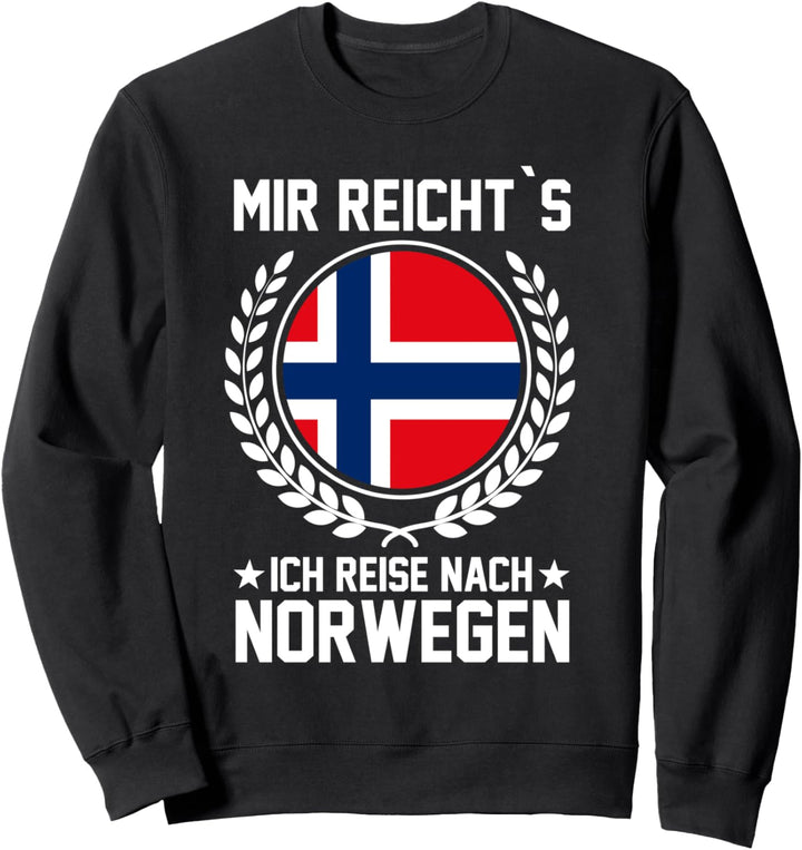 Norwegen Wikinger Skandinavien Norweger Sweatshirt